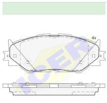 Icer Brakes 181750000 - JGO.PASTILLAS