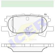 Icer Brakes 181751000 - JGO.PASTILLAS