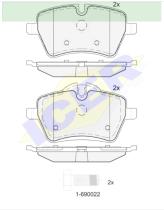 Icer Brakes 181756000 - JGO.PASTILLAS