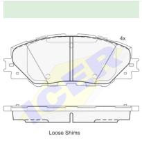 Icer Brakes 181762000 - JGO.PASTILLAS