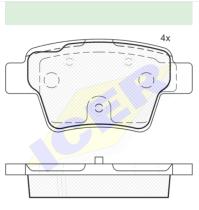 Icer Brakes 181765000 - JGO.PASTILLAS