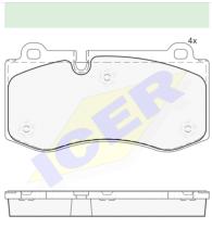 Icer Brakes 181796000 - JGO.PASTILLAS