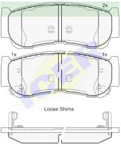 Icer Brakes 181829000 - JGO.PASTILLAS