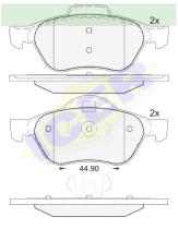 Icer Brakes 181860 - JGO.PASTILLAS