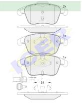 Icer Brakes 181864 - JGO.PASTILLAS