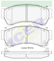 Icer Brakes 181868000 - JGO.PASTILLAS