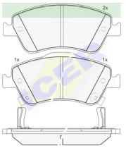 Icer Brakes 181869000 - JGO.PASTILLAS