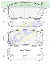 Icer Brakes 181881200 - JGO.PASTILLAS