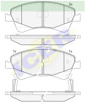 Icer Brakes 181892000 - JGO.PASTILLAS