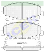 Icer Brakes 181894000 - JGO.PASTILLAS