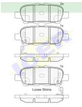 Icer Brakes 181901203 - PASTILLA DE FRENO