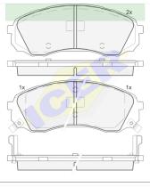 Icer Brakes 181911000 - JGO.PASTILLAS