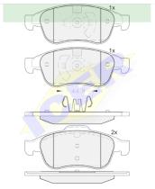 Icer Brakes 181915 - JGO.PASTILLAS