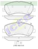 Icer Brakes 181917000 - JGO.PASTILLAS