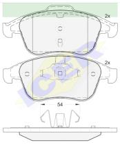 Icer Brakes 181918 - JGO.PASTILLAS