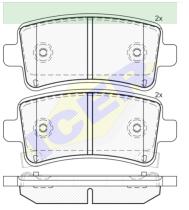 Icer Brakes 181929 - JGO.PASTILLAS