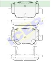 Icer Brakes 181945000 - JGO.PASTILLAS