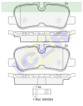 Icer Brakes 181946000 - JGO.PASTILLAS