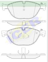 Icer Brakes 181961000 - JGO.PASTILLAS