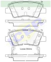 Icer Brakes 181976000 - JGO.PASTILLAS