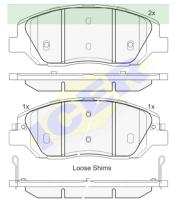 Icer Brakes 181997000 - JGO.PASTILLAS