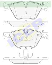 Icer Brakes 182002000 - JGO.PASTILLAS