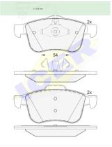 Icer Brakes 182007000 - PASTILLA DE FRENO