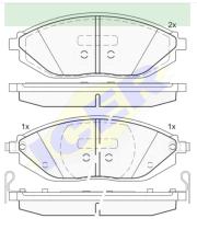 Icer Brakes 182023000 - PASTILLA DE FRENO