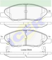 Icer Brakes 182074000 - PASTILLAS DE FRENO