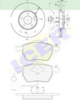 Icer Brakes 308084063 - PREMIUM KIT