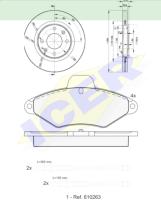 Icer Brakes 309204697 - PREMIUM KIT