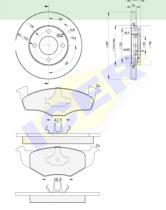 Icer Brakes 311305303 - PREMIUM KIT