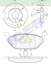 Icer Brakes 311845602 - PREMIUM KIT