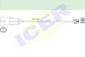 Icer Brakes 610256E - INDICAD.DESGASTE CAMION 2UD.295MM.