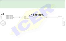 Icer Brakes 610388E - JGO.SENSORES DESGASTE FRENOS BMW