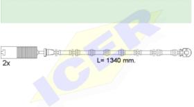 Icer Brakes 610391E - JGO.SENSORES DESGASTE FRENOS BMW