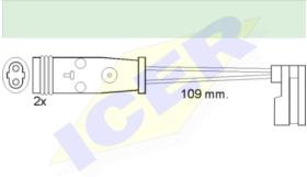 Icer Brakes 610483E - JGO.SENSORES DESGASTE FRENOS MERCEDES