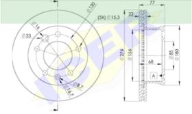 Icer Brakes 78BD01811 - DISCO FRENO MERCEDES (UNIDAD)