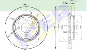 Icer Brakes 78BD28912 - JGO.DISCOS FRENO BMW