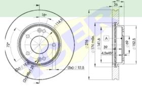 Icer Brakes 78BD32902 - JGO.DISCOS FRENO HYUNDAI