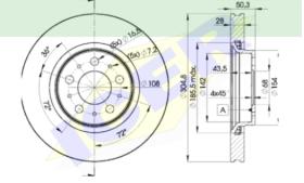 Icer Brakes 78BD40452 - JGO.DISCOS FRENO VOLVO