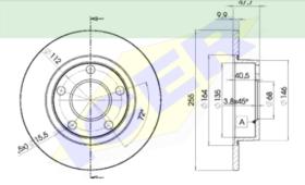 Icer Brakes 78BD40622 - DISCO DE FRENO