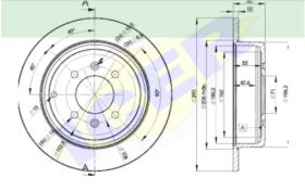 Icer Brakes 78BD42502 - DISCO DE FRENO