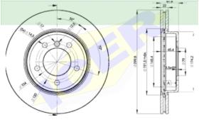 Icer Brakes 78BD45392 - JGO.DISCOS FRENO BMW