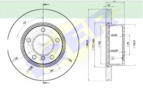 Icer Brakes 78BD46292 - JGO.DISCOS FRENO BMW