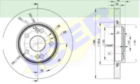 Icer Brakes 78BD61982 - JGO.DISCOS FRENO RENAULT