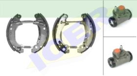 Icer Brakes 79KT0060 - KIT TRASERO CITR.AX/SAXO/PEUG 106