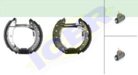 Icer Brakes 79KT0104 - KIT TRASERO CITROEN ZX/PUEG.106/306