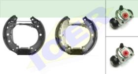 Icer Brakes 79KT0053 - KIT TRASERO RENAULT KANGOO (SUSP.NORMAL)