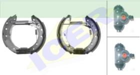 Icer Brakes 79KT0067 - KIT TRASERO RENAULT LAGUNA 1.8I, 2.0I, 2.2D